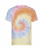 Just Ts JT022 batikolt mintás rövid ujjú póló - Tie-Dye Swirl