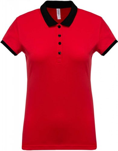 Kariban KA259 LADIES’ TWO-TONE PIQUÉ POLO SHIRT L