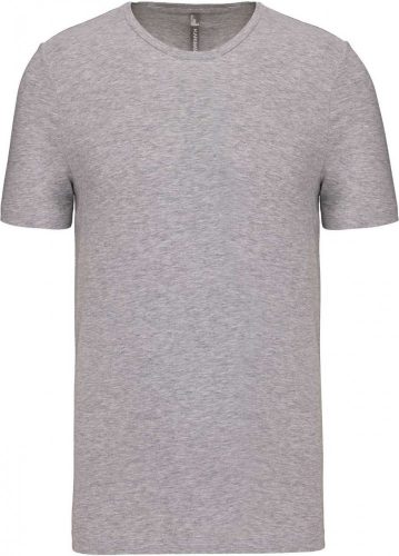 Kariban KA3012 férfi rövid ujjú környakú póló - Light Grey Heather