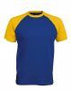 Kariban KA330 BASEBALL - Royal Blue/Yellow