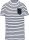 Kariban KA379 KIDS' STRIPED SHORT SLEEVE SAILOR T-SHIRT WITH POCKET 10/12