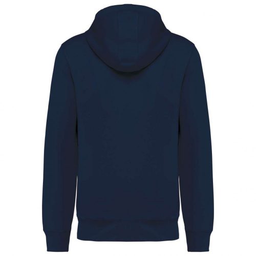 Kariban KA4008 French Terry unisex pamut cipzáros kapucnis pulóver - Navy 