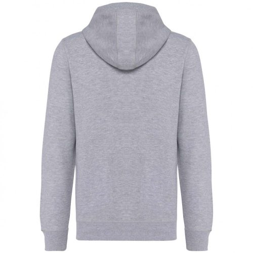 Kariban KA4008 French Terry unisex pamut cipzáros kapucnis pulóver - Oxford Grey 