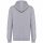 Kariban KA4008 French Terry unisex pamut cipzáros kapucnis pulóver - Oxford Grey 