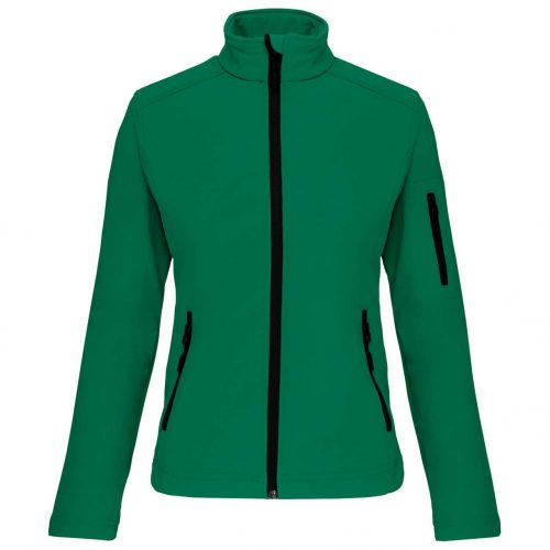 Kariban KA400 női softshell dzseki - Kelly Green