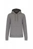 Kariban KA4027 Eco-friendly férfi kapucnis pulóver - Grey Heather