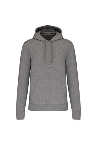 Kariban KA4027 Eco-friendly férfi kapucnis pulóver - Grey Heather