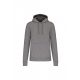 Kariban KA4027 Eco-friendly férfi kapucnis pulóver - Grey Heather