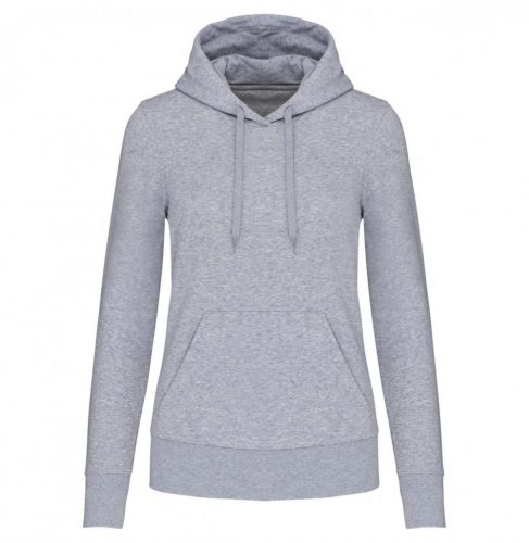 Kariban KA4028 Eco-friendly női kapucnis pulóver - Oxford Grey