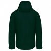 Kariban KA413 férfi levehető kapucnis softshell dzseki - Bottle Green