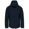 Kariban KA413 férfi levehető kapucnis softshell dzseki - Navy