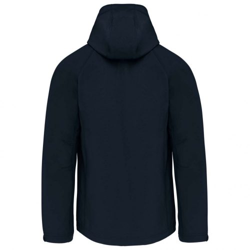 Kariban KA413 férfi levehető kapucnis softshell dzseki - Navy