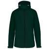 Kariban KA414 női levehető kapucnis softshell dzseki - Bottle Green