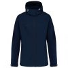 Kariban KA414 női levehető kapucnis softshell dzseki - Navy