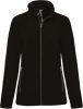 Kariban KA425 női kétrétegű softshell dzseki - Black