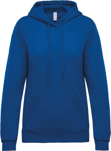 Kariban KA473 női pamut kapucnis pulóver - Light Royal Blue