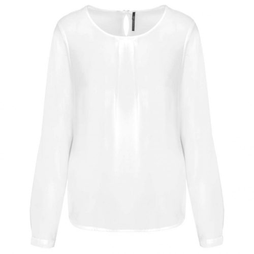 Kariban KA5003 LADIES' LONG-SLEEVED CREPE BLOUSE 34