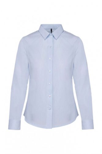 Kariban KA510 LADIES’ LONG-SLEEVED COTTON POPLIN SHIRT XS