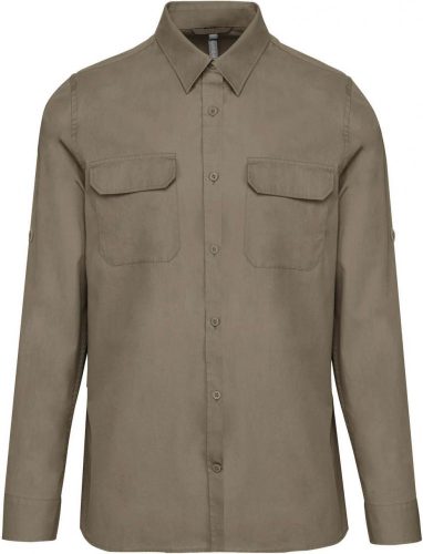 Kariban KA590 MEN'S LONG-SLEEVED SAFARI SHIRT L