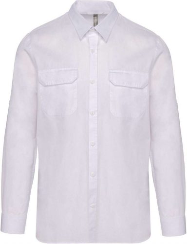 Kariban KA590 MEN'S LONG-SLEEVED SAFARI SHIRT M