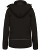 Kariban KA651 női kapucnis softshell béléses parka kabát - Black