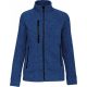 Kariban KA9107 női cipzáros heather dzseki - Light Royal Blue Mélange