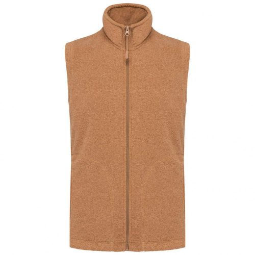 Kariban KA913 Luca férfi mikropolár mellény - Camel Heather