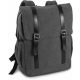 Kimood KI0143 FLAP-TOP CANVAS BACKPACK U