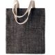 Kimood KI0226 100% NATURAL YARN DYED JUTE BAG U