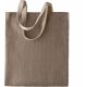 Kimood KI0226 100% NATURAL YARN DYED JUTE BAG U