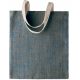 Kimood KI0226 100% NATURAL YARN DYED JUTE BAG U