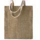 Kimood KI0226 100% NATURAL YARN DYED JUTE BAG U