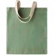 Kimood KI0226 100% NATURAL YARN DYED JUTE BAG U