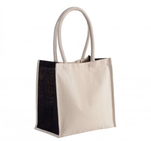 Kimood KI0255 COTTON / JUTE TOTE BAG - 17L U