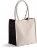 Kimood KI0255 COTTON / JUTE TOTE BAG - 17L U