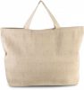 Kimood KI0260 RUSTIC JUCO LARGE HOLD-ALL SHOPPER BAG U