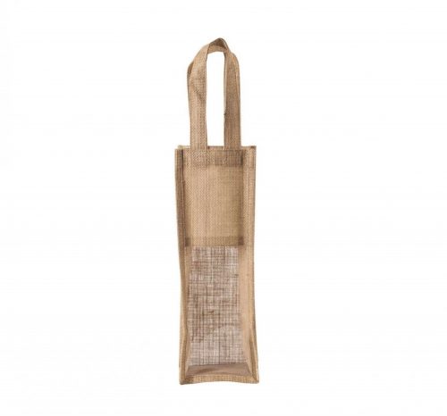 Kimood KI0267 JUTE BOTTLE BAG U