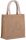 Kimood KI0272 JUTE CANVAS TOTE - SMALL U