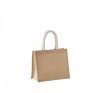 Kimood KI0273 JUTE CANVAS TOTE - MEDIUM U