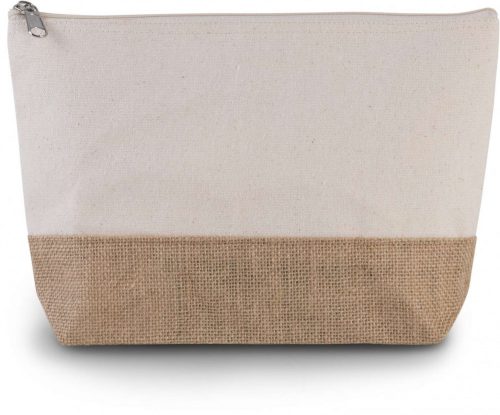 Kimood KI0276 CANVAS & JUTE POUCH U