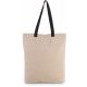 Kimood KI0278 SHOPPER BAG WITH GUSSET AND CONTRAST COLOUR HANDLE U