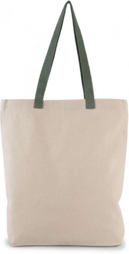 Kimood KI0278 SHOPPER BAG WITH GUSSET AND CONTRAST COLOUR HANDLE U