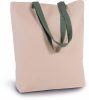 Kimood KI0278 SHOPPER BAG WITH GUSSET AND CONTRAST COLOUR HANDLE U