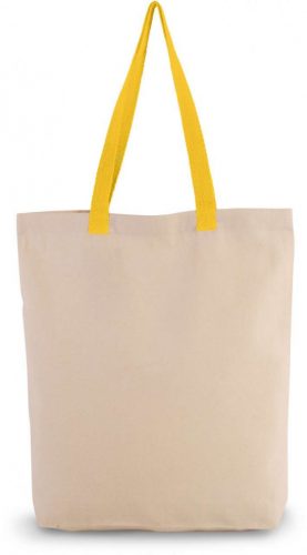 Kimood KI0278 SHOPPER BAG WITH GUSSET AND CONTRAST COLOUR HANDLE U