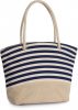 Kimood KI0283 JUTE CANVAS DUFFEL SHOPPING BAG U