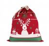 Kimood KI0735 DRAWSTRING BAG WITH CHRISTMAS PATTERNS U