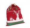 Kimood KI0735 DRAWSTRING BAG WITH CHRISTMAS PATTERNS U