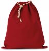 Kimood KI0747 COTTON BAG WITH DRAWCORD CLOSURE - LARGE SIZE U