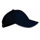 K-UP KP042 Orlando gyerek 6 paneles sapka - Navy/White