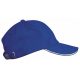 K-UP KP042 Orlando gyerek 6 paneles sapka - Royal Blue/White